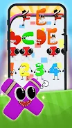 Alphabet Monster Fusion Games Schermafbeelding 2