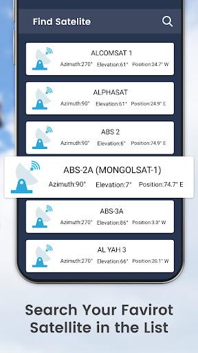 Satellite Finder:Sat Director ဖန်သားပြင်ဓာတ်ပုံ 3