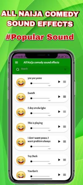 All Naija Comedy Sounds Effect ภาพหน้าจอ 3