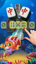 Mahjong Fish Solitaire Match スクリーンショット 1