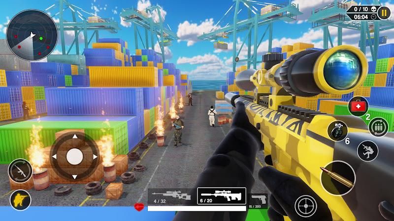 Fps Gun Strike: Shooting Games ဖန်သားပြင်ဓာတ်ပုံ 2