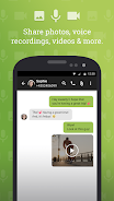 The Text Messenger App Capture d'écran 3