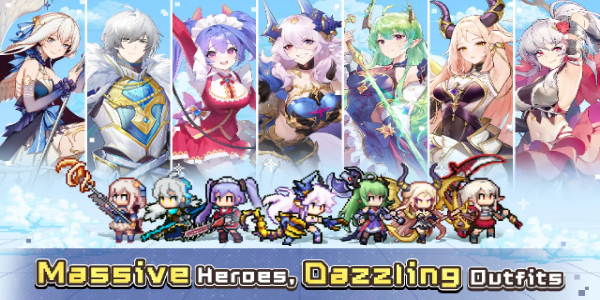 Zero to Hero: Pixel Saga ภาพหน้าจอ 1