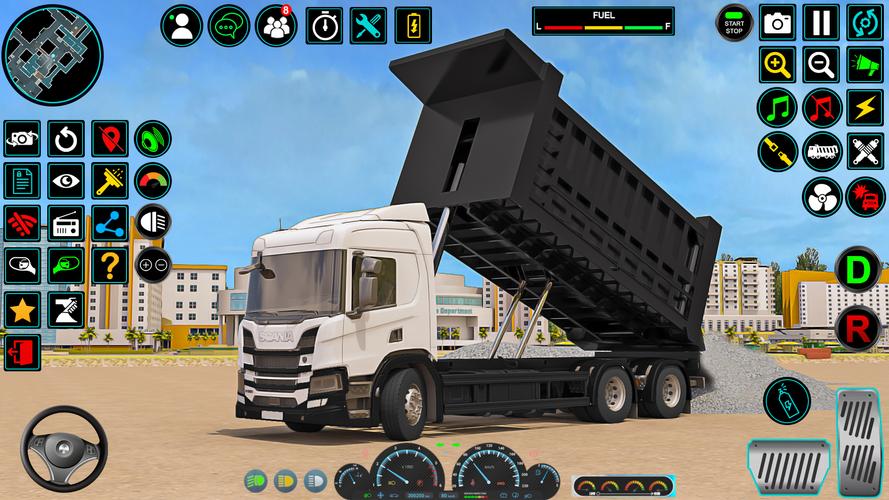 Car Transport Truck Driver 3D ဖန်သားပြင်ဓာတ်ပုံ 3