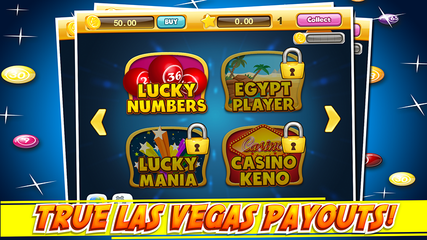 Las Vegas Keno Numbers Free स्क्रीनशॉट 1