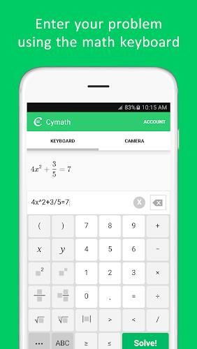 Cymath - Math Problem Solver Скриншот 2