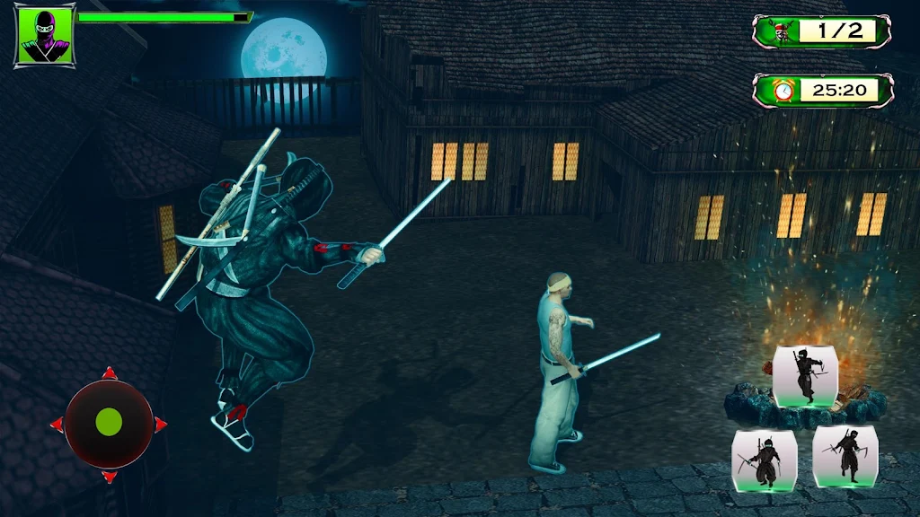 Ninja Hero Assassin Samurai Pirate Fight Shadow Screenshot 0