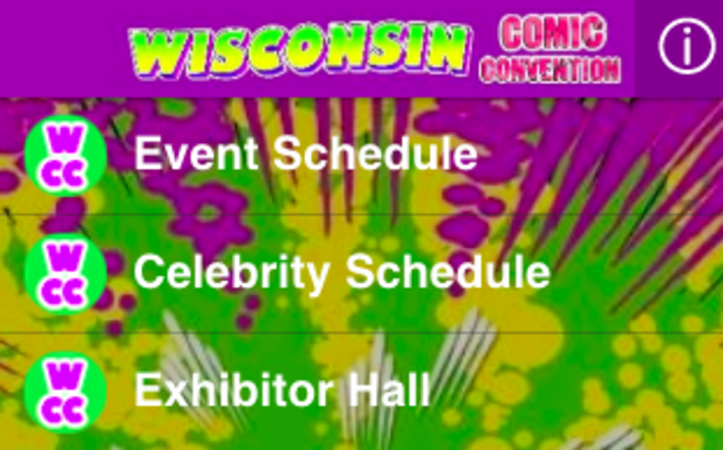 Wisconsin Comic Convention Captura de tela 2