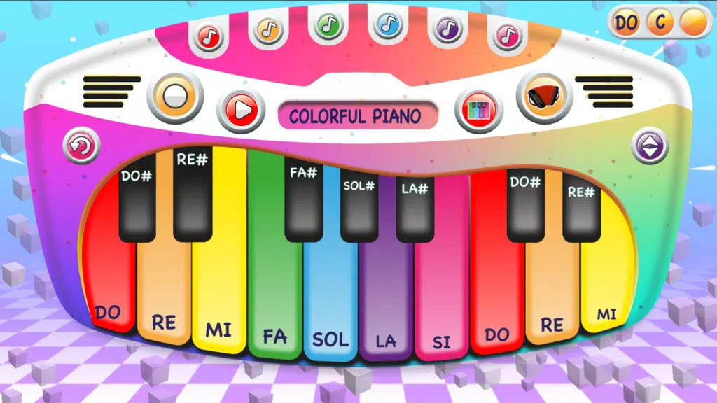 Colorful Piano应用截图第0张