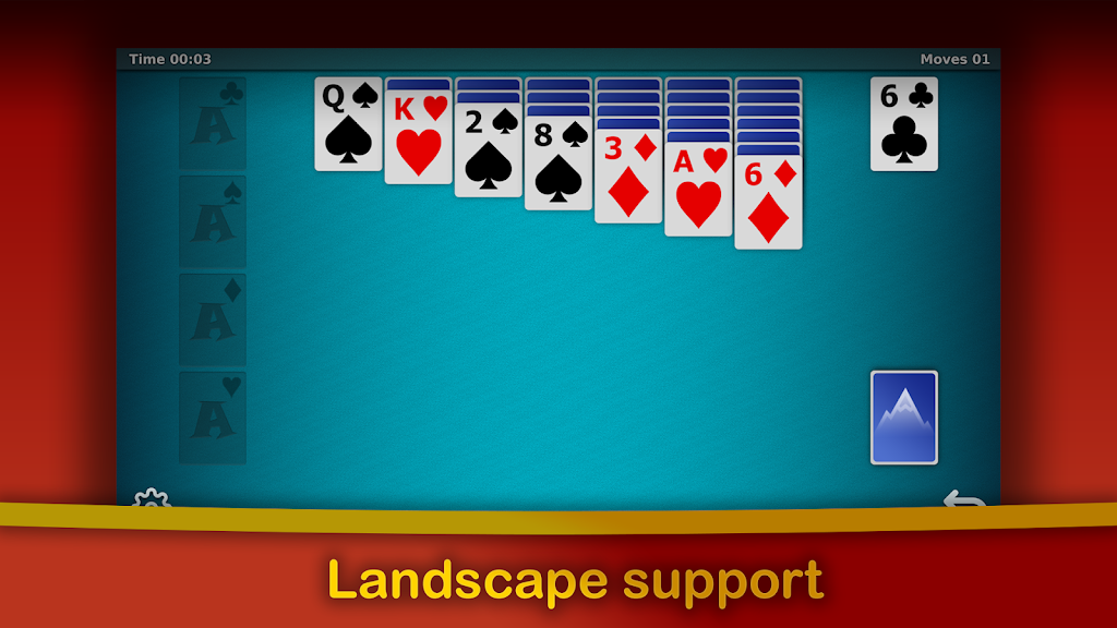 Klondike Solitaire - Free Screenshot 2