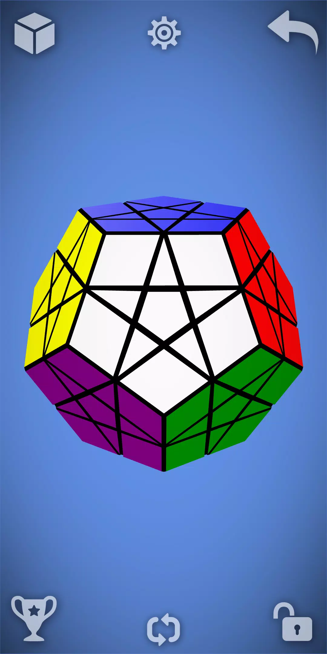 Magic Cube Puzzle 3D Ekran Görüntüsü 2