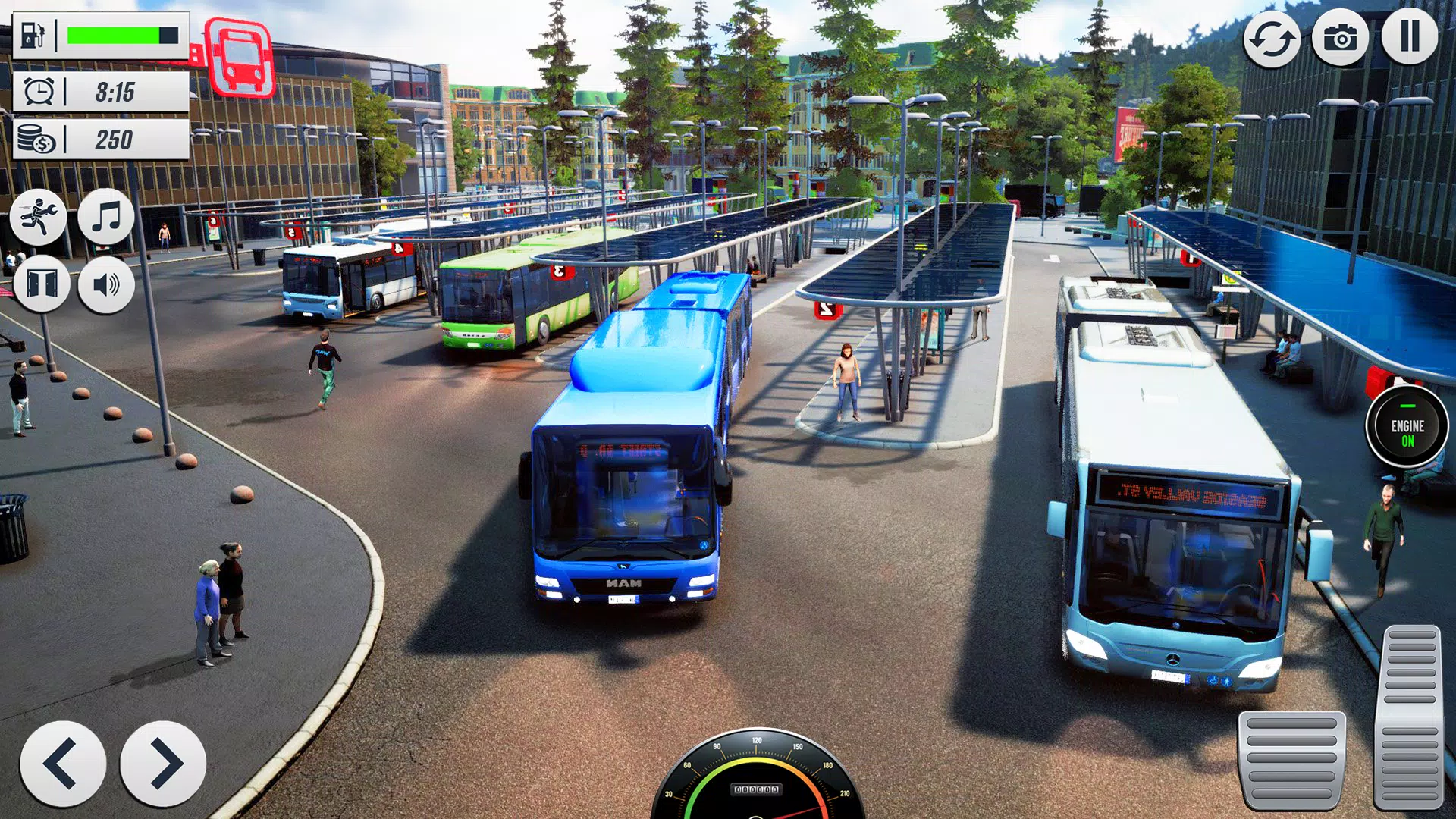 Highway Bus Driving Simulator スクリーンショット 1