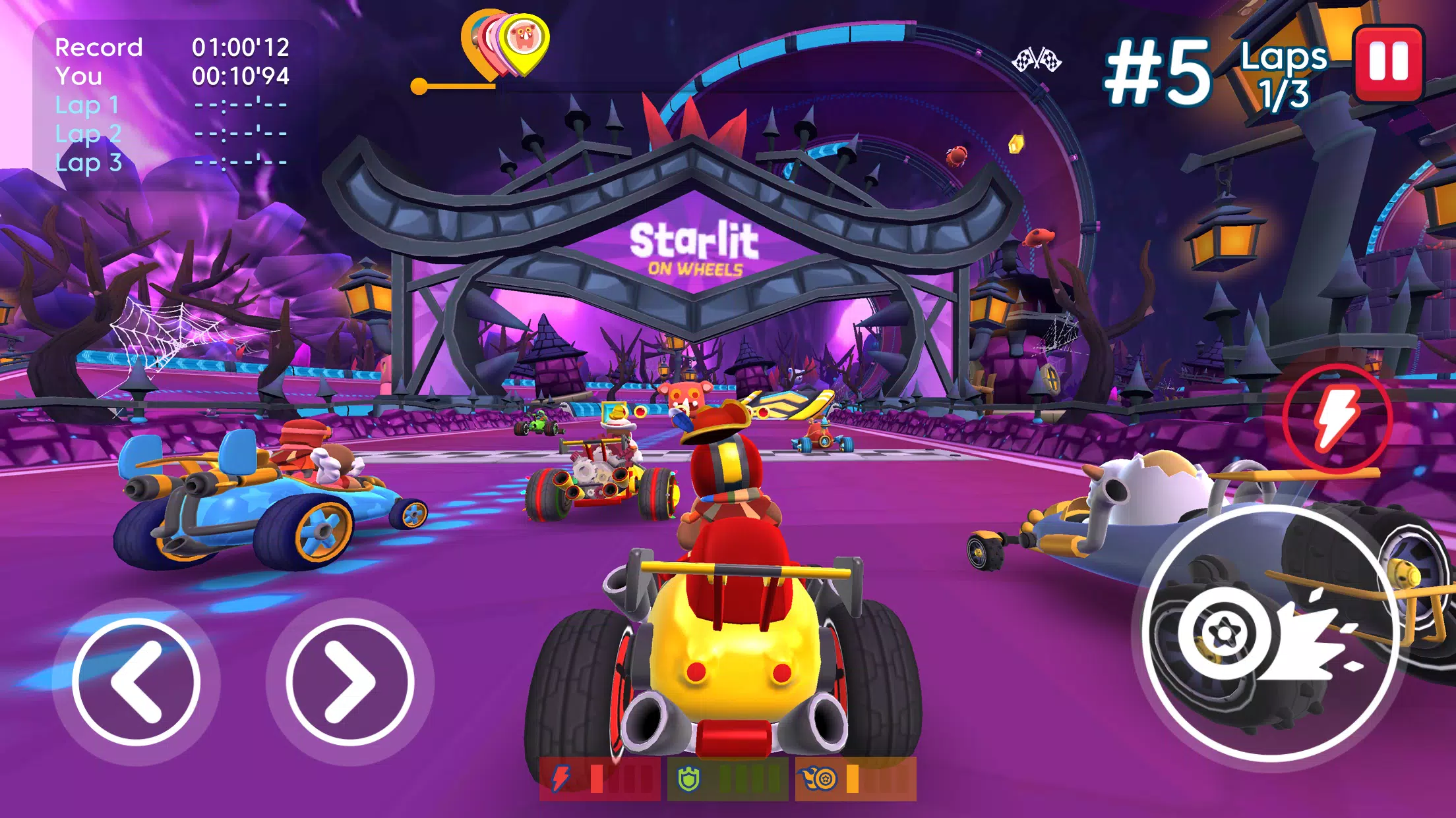 Starlit On Wheels Screenshot 1