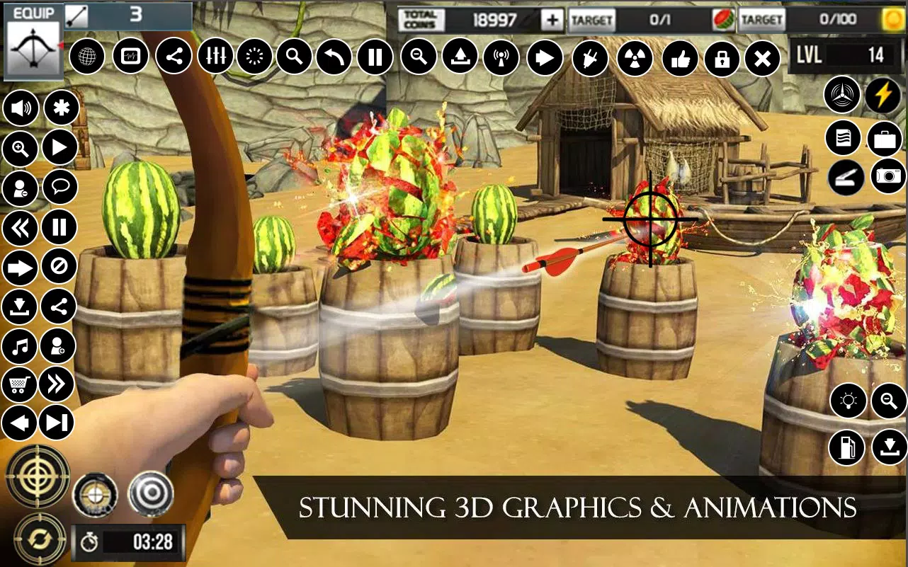 Jogos de arco e flecha de Captura de tela 1