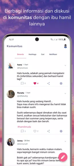 BukuBumil - Pregnancy Tracker Screenshot 2