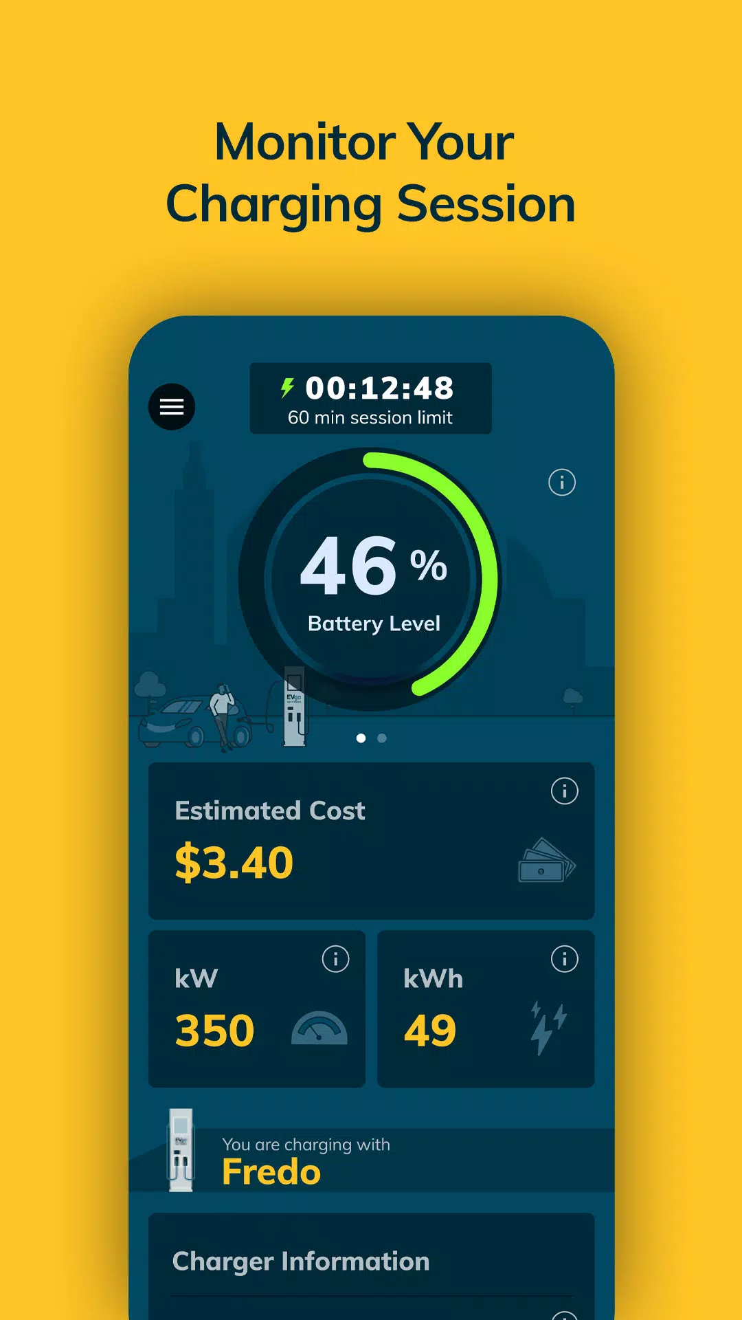 EVgo - Fast EV Charging ภาพหน้าจอ 1