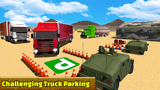 Truck Parking Truck Games স্ক্রিনশট 0