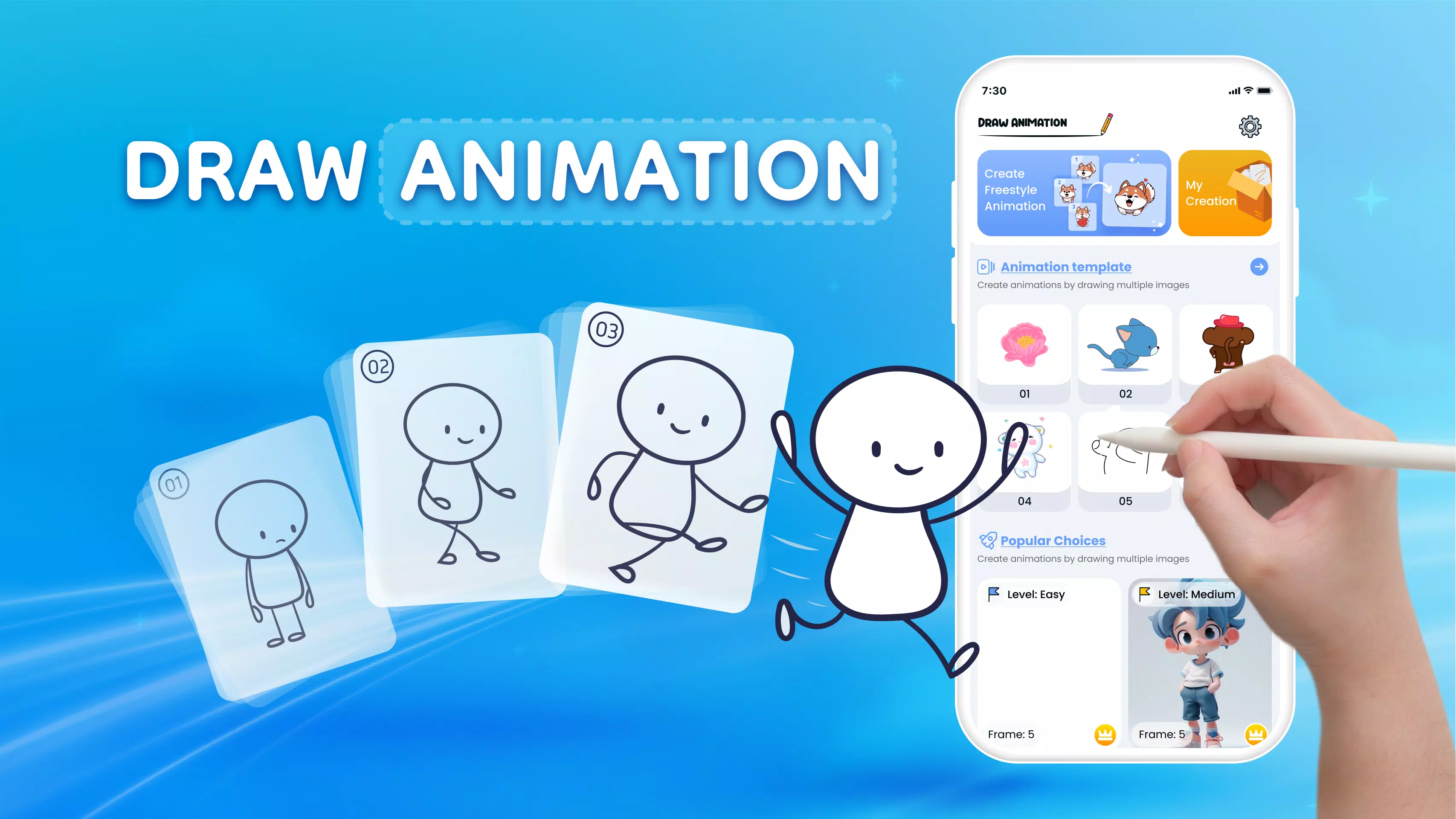 AniDraw: 2D Draw Animation Captura de tela 0