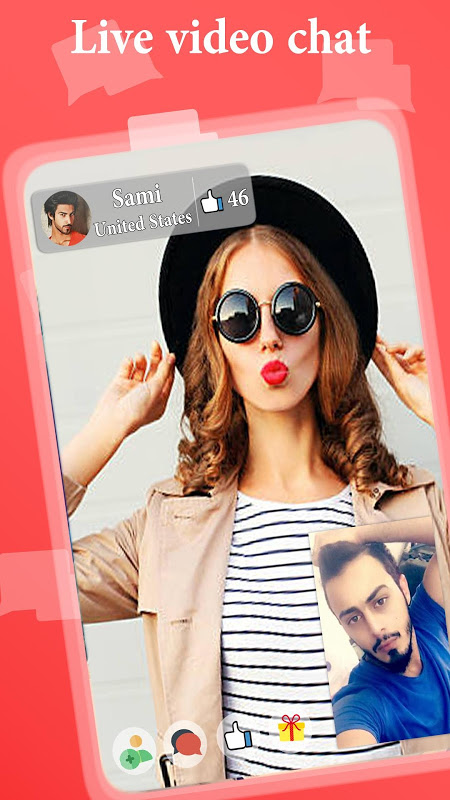 LightC - Meet People via video chat for free Schermafbeelding 2