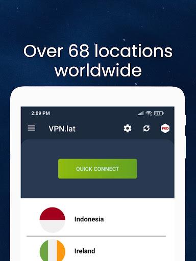 Schermata VPN.lat: Fast and secure proxy 2