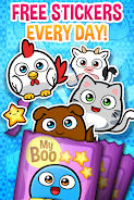 My Boo Album - Virtual Pet Sticker Book स्क्रीनशॉट 1