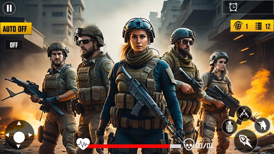 Gun Shooting Games Fps Offline应用截图第1张