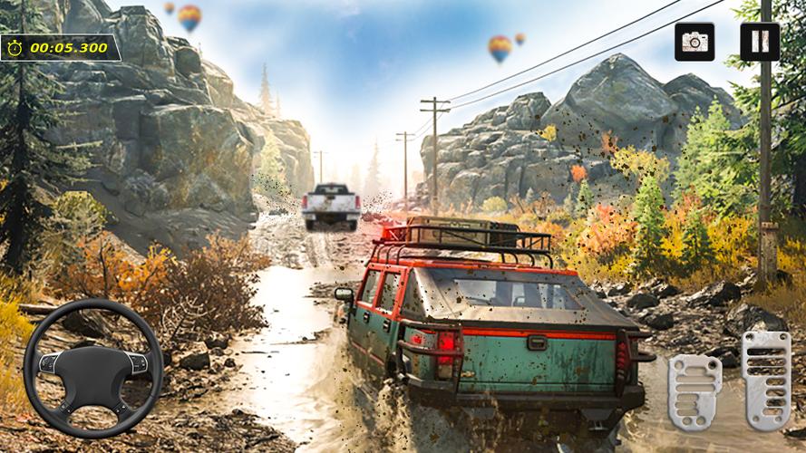Mud Race Offroad Mudding Games Capture d'écran 2