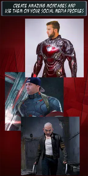 SuperHeroes Editor スクリーンショット 3