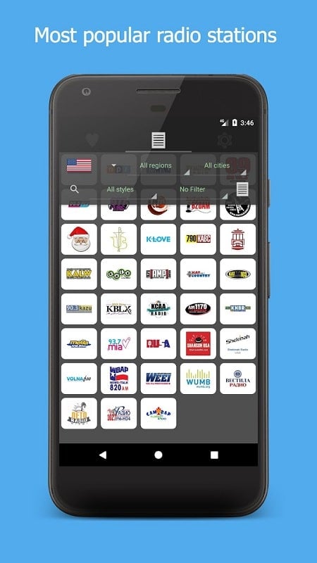 Schermata RadioNet Radio Online 1