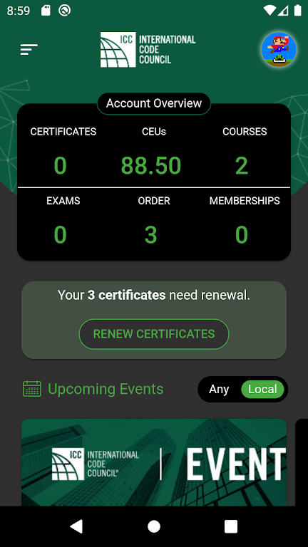 myICC by the Code Council स्क्रीनशॉट 2