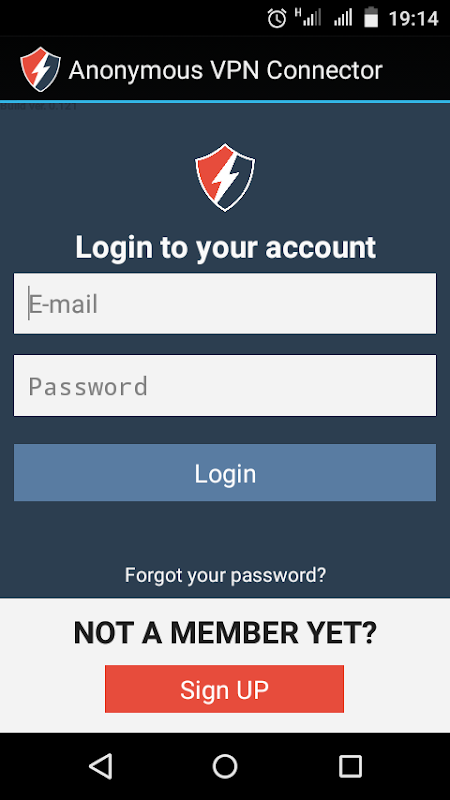 Anonymous VPN Connector स्क्रीनशॉट 0