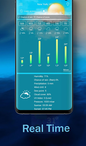 Weather and Radar Live スクリーンショット 0