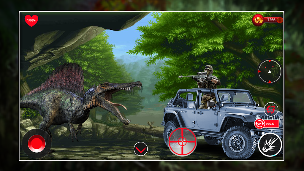 Dinosaur Destruction Super Dino&Deadly Dino Hunter Captura de pantalla 1