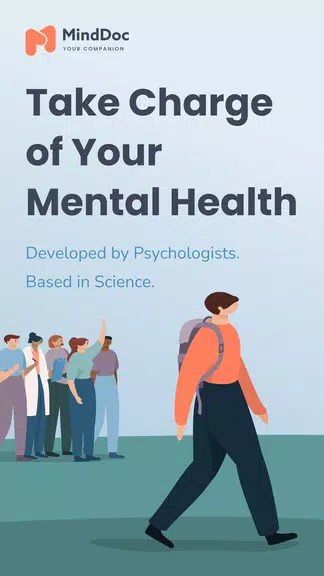 MindDoc: Mental Health Support Ekran Görüntüsü 0