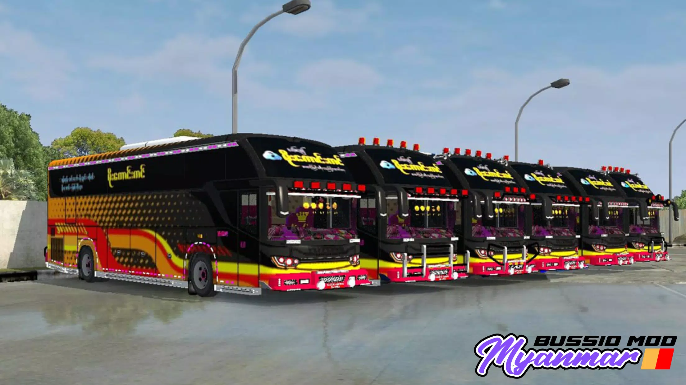 Mod Bussid Myanmar Ảnh chụp màn hình 0