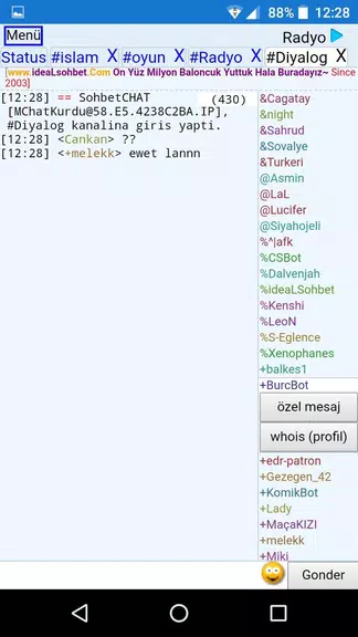 ChatKurdu Mobil Sohbet應用截圖第1張