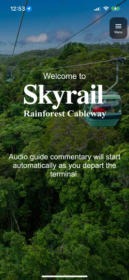 Skyrail audio interp. guide Ekran Görüntüsü 1