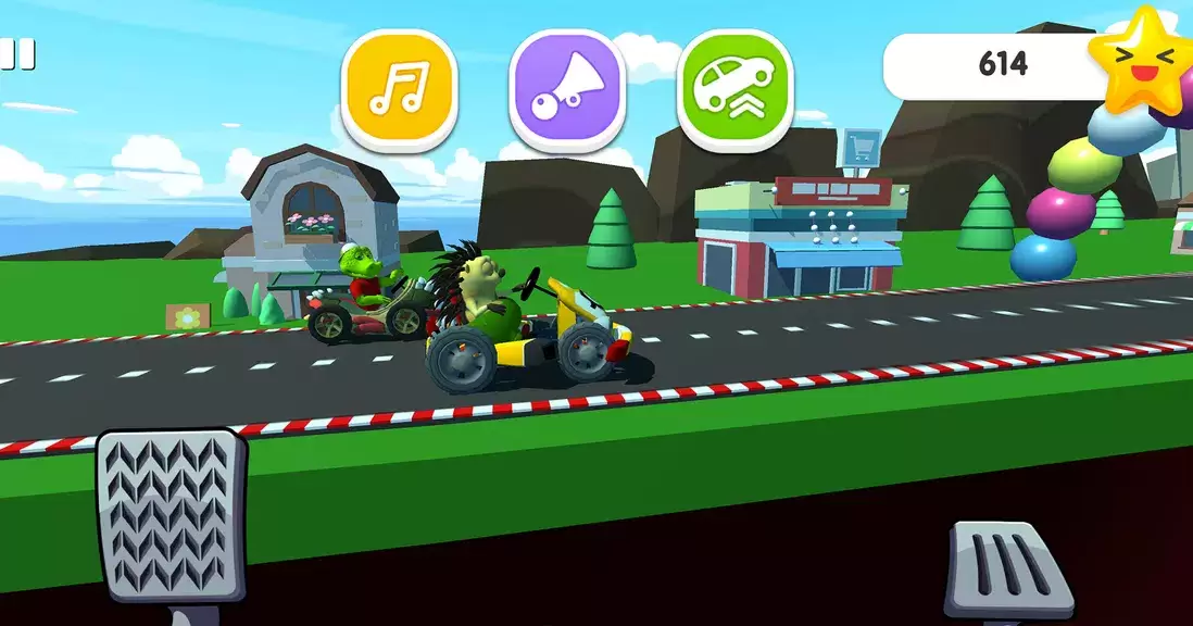 Schermata Fun Kids Cars Racing Game 2 0