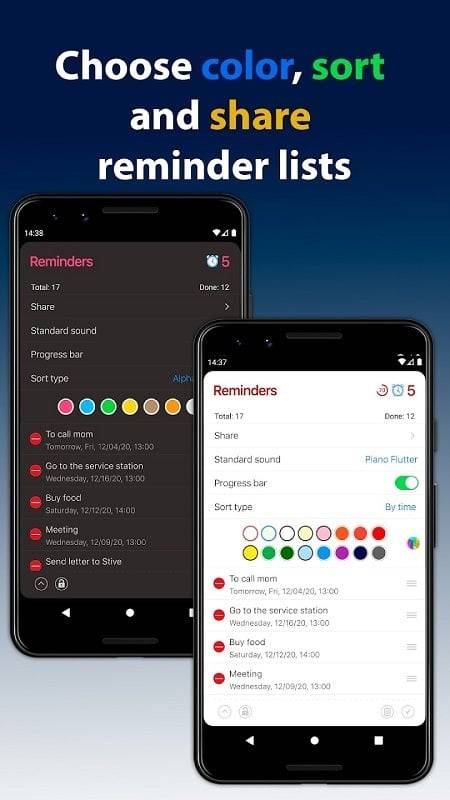 Reminders ภาพหน้าจอ 2