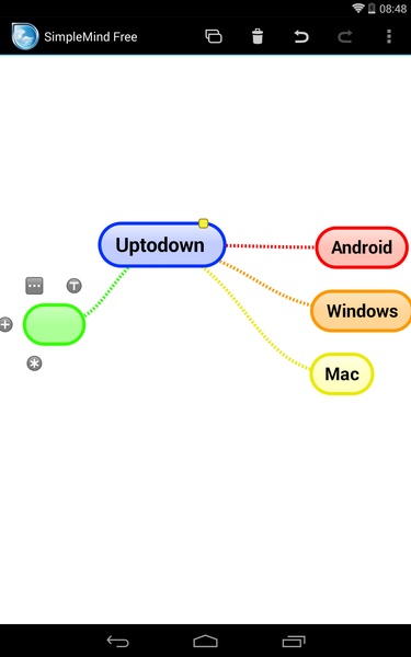 SimpleMind Free mind mapping স্ক্রিনশট 1