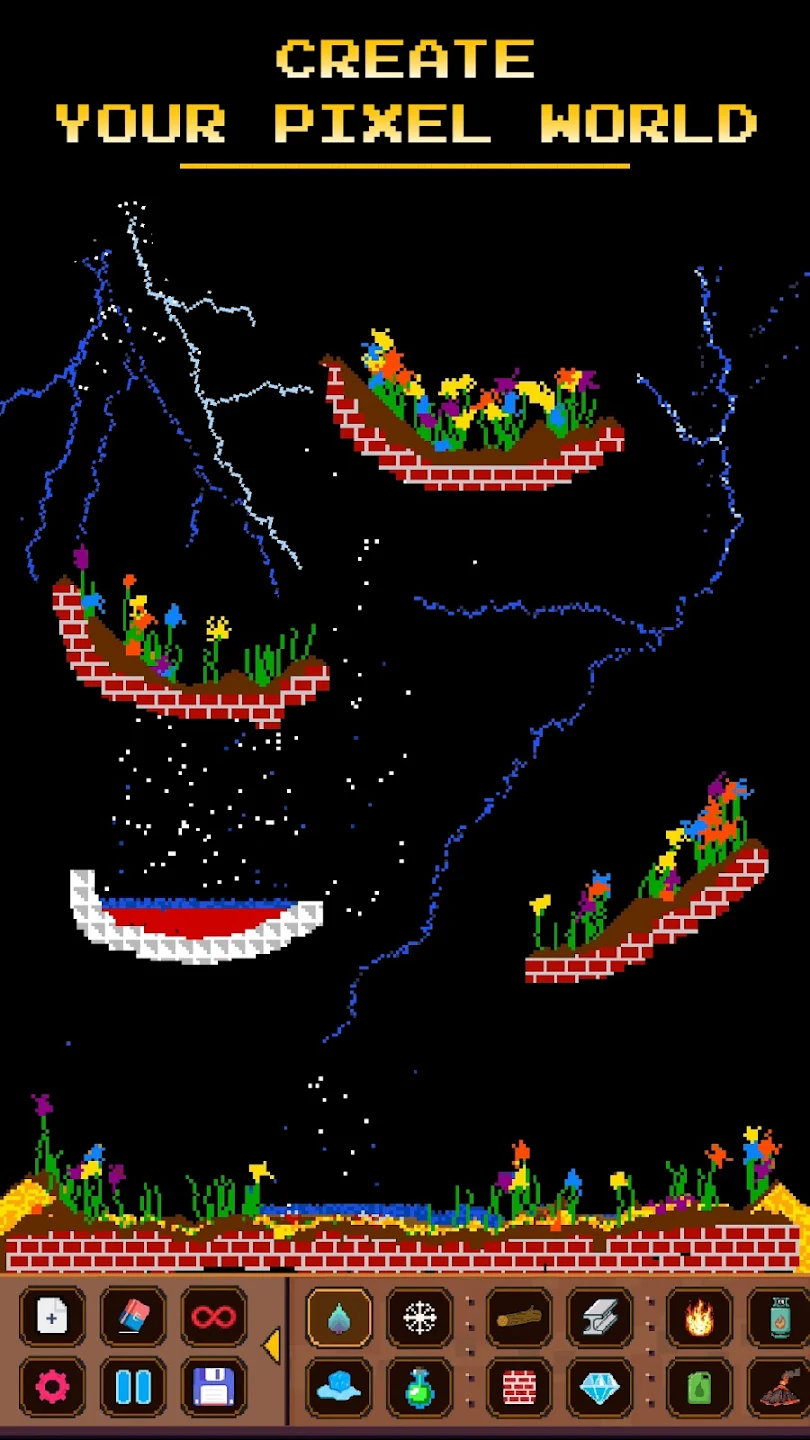 Sandbox - Physics Simulator ဖန်သားပြင်ဓာတ်ပုံ 0