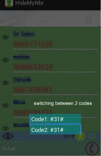 Hide My phone number ဖန်သားပြင်ဓာတ်ပုံ 2