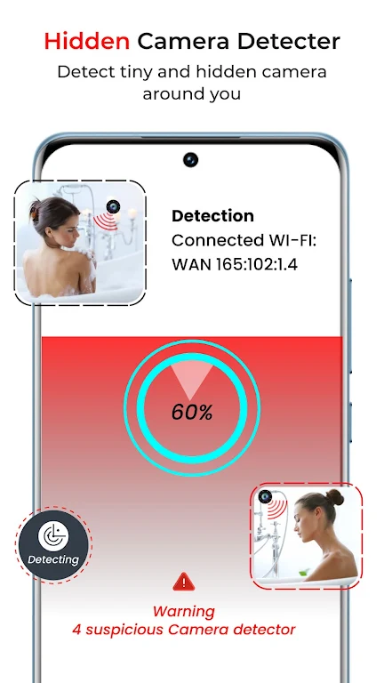 Detect Hidden Camera ภาพหน้าจอ 1