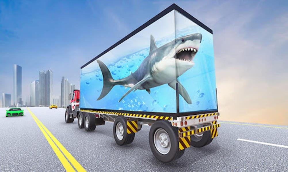 Sea Animal Transporter 2018: Truck Simulator Game ภาพหน้าจอ 0