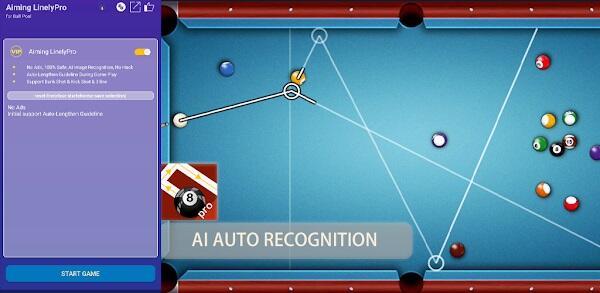 Ball Pool AIm Line Pro ภาพหน้าจอ 0