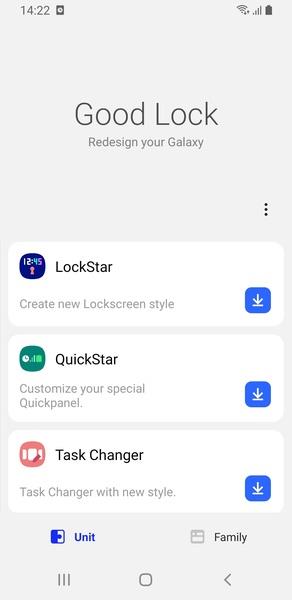 Samsung Good Lock स्क्रीनशॉट 0