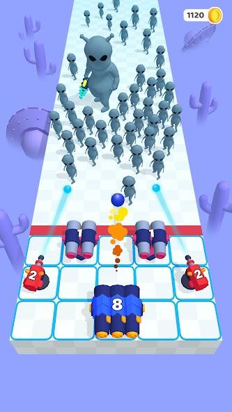 Shooting Towers: Merge Defense Mod স্ক্রিনশট 2