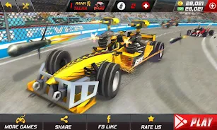 Formula Car Crash Racing स्क्रीनशॉट 0