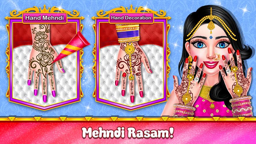 Indian Wedding Makeup Dressup Ảnh chụp màn hình 3