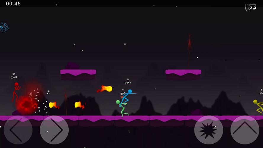 Schermata Stickman Fight 2 - Magic Brawl 3